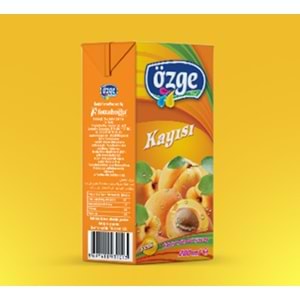 ÖZGE KAYISI AROMALI İÇECEK 200ml*27AD.